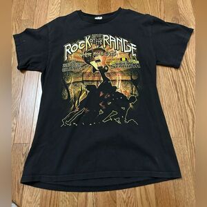 2010 Rock On The Range Rock Band Tshirt